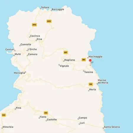 Seaview Marlau Hotel Macinaggio (Corsica)